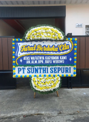 Papan Bunga Duka di Piramid